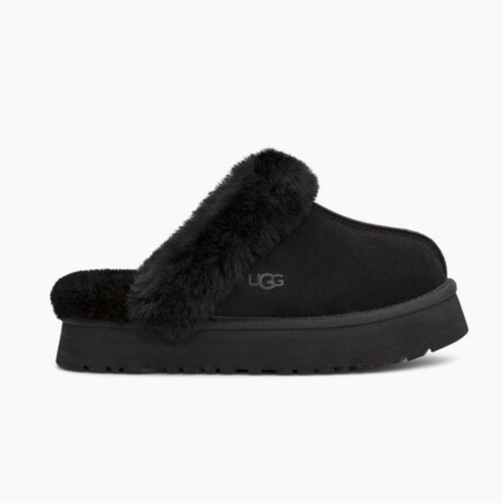 ugg disquette platform slippers